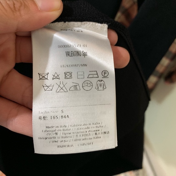 Valentino | Sequin Star Collar Knit Dress - Picture 6 of 8